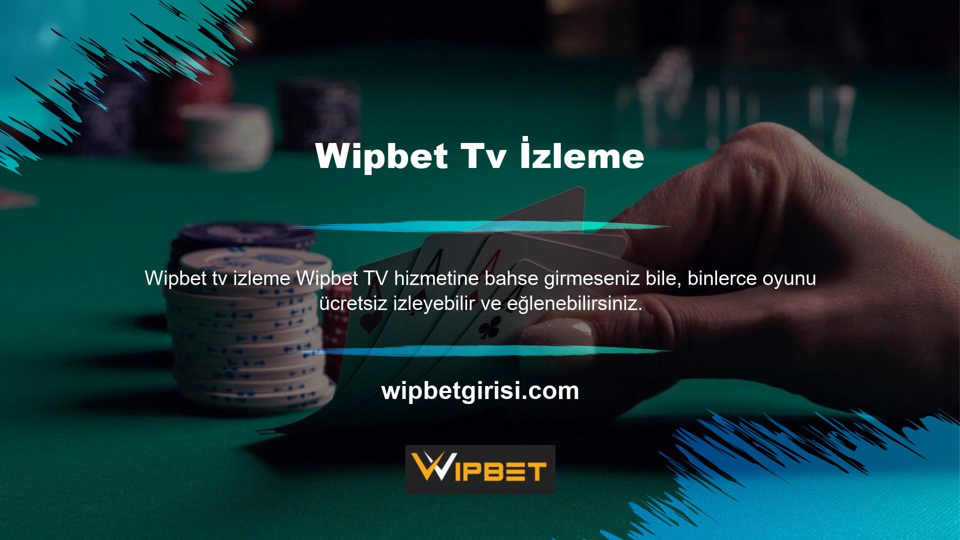 Wipbet altyapısı güvenilirdir